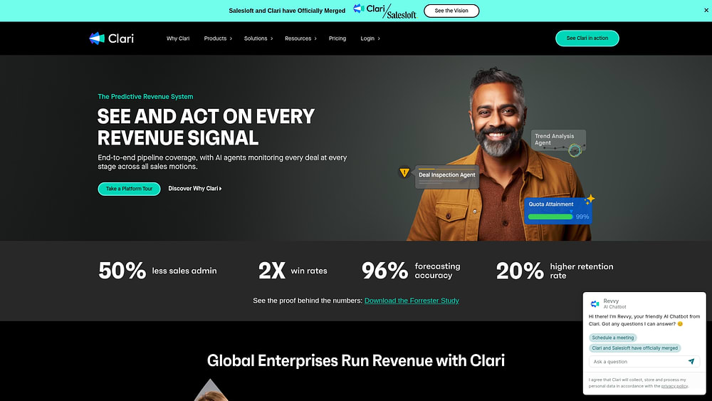 Clari revenue platform