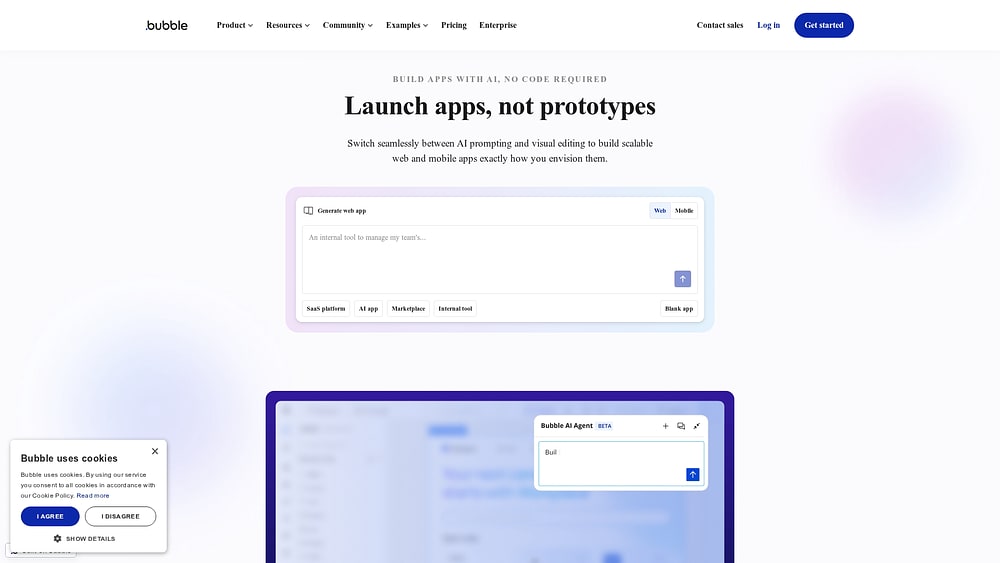 No Code App Builder: Build Custom Apps with AI