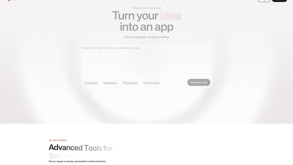 No Code App Builder: Build Custom Apps with AI