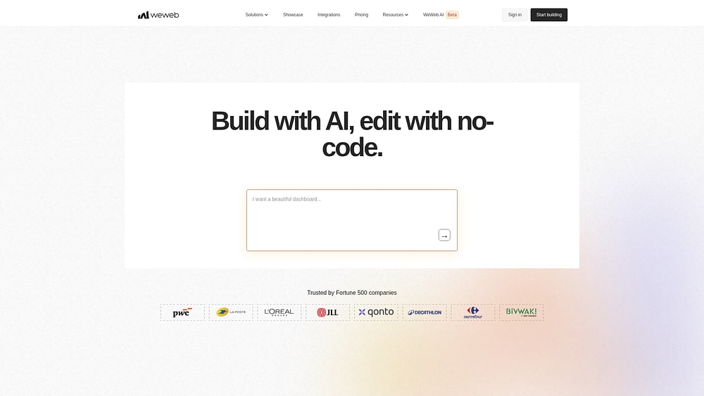 No Code App Builder: Build Custom Apps with AI