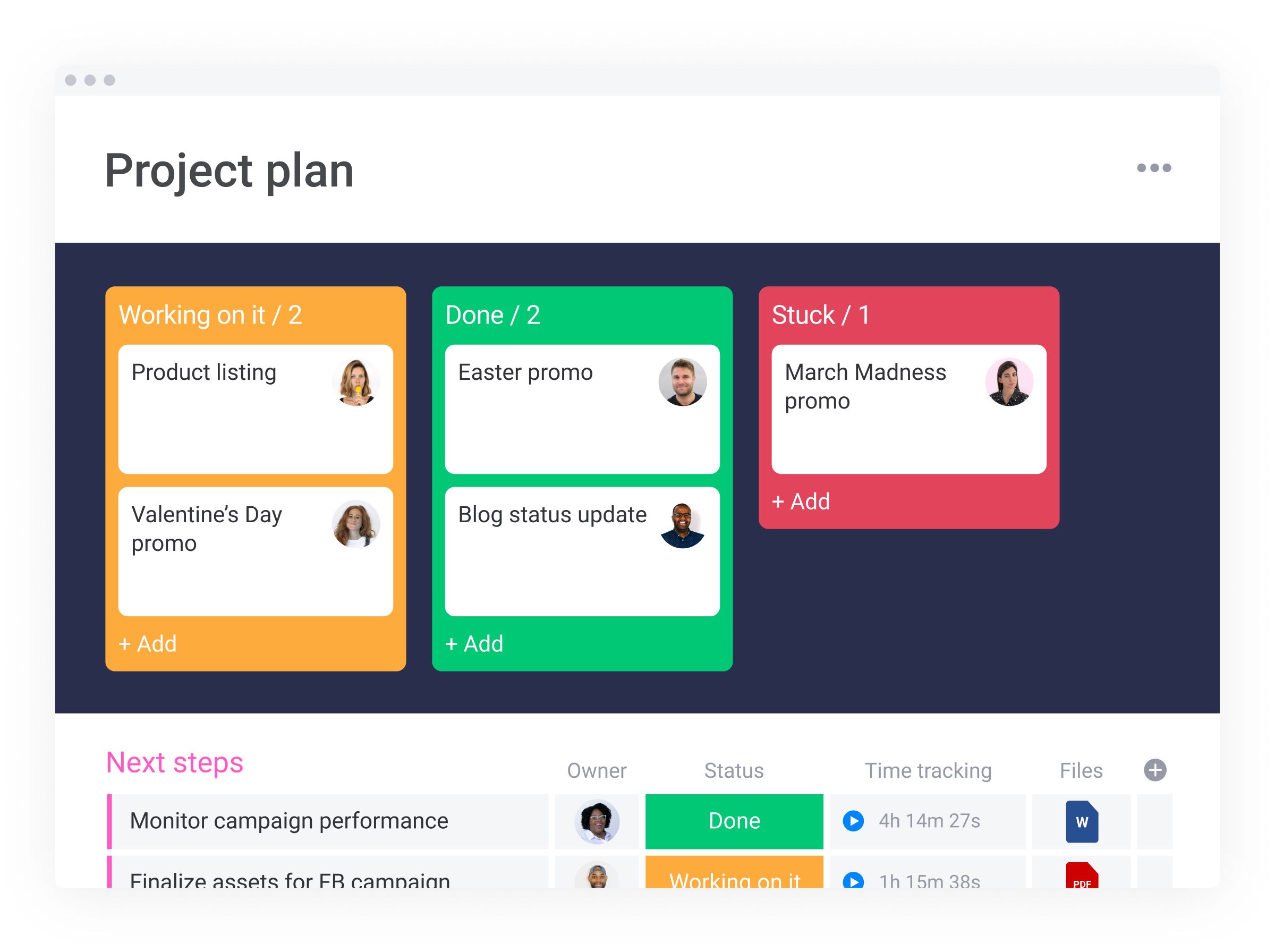 Kanban project management