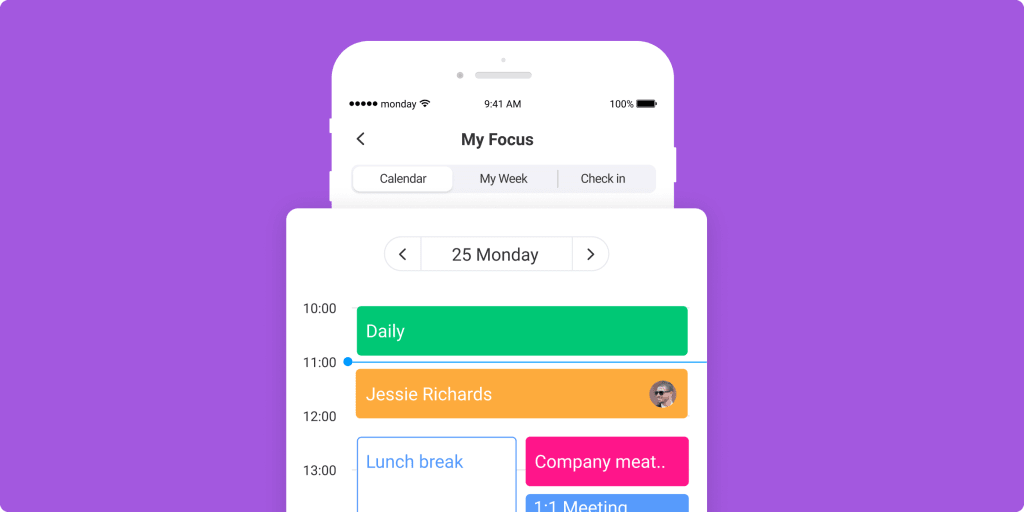 My Focus: The new monday.com personal digital planner to get your week in order