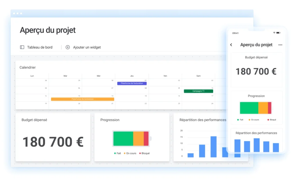 Suivez facilement vos projets avec monday.com