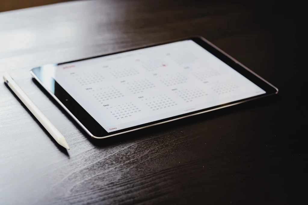 Howto use a team calendar to effectively complete projects