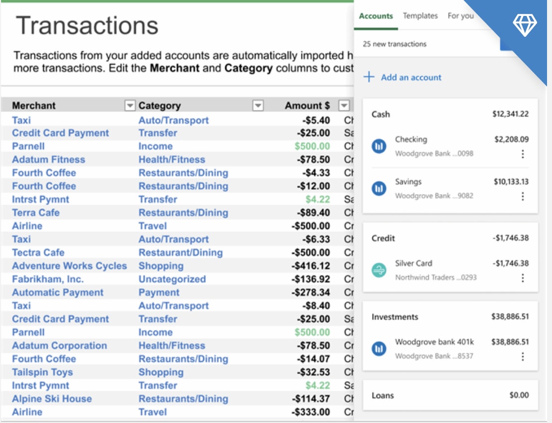 bookkeeping spreadsheet using microsoft excel