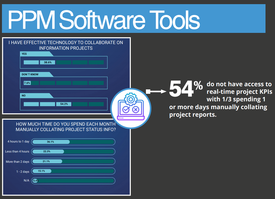 PPM software tool usage survey results