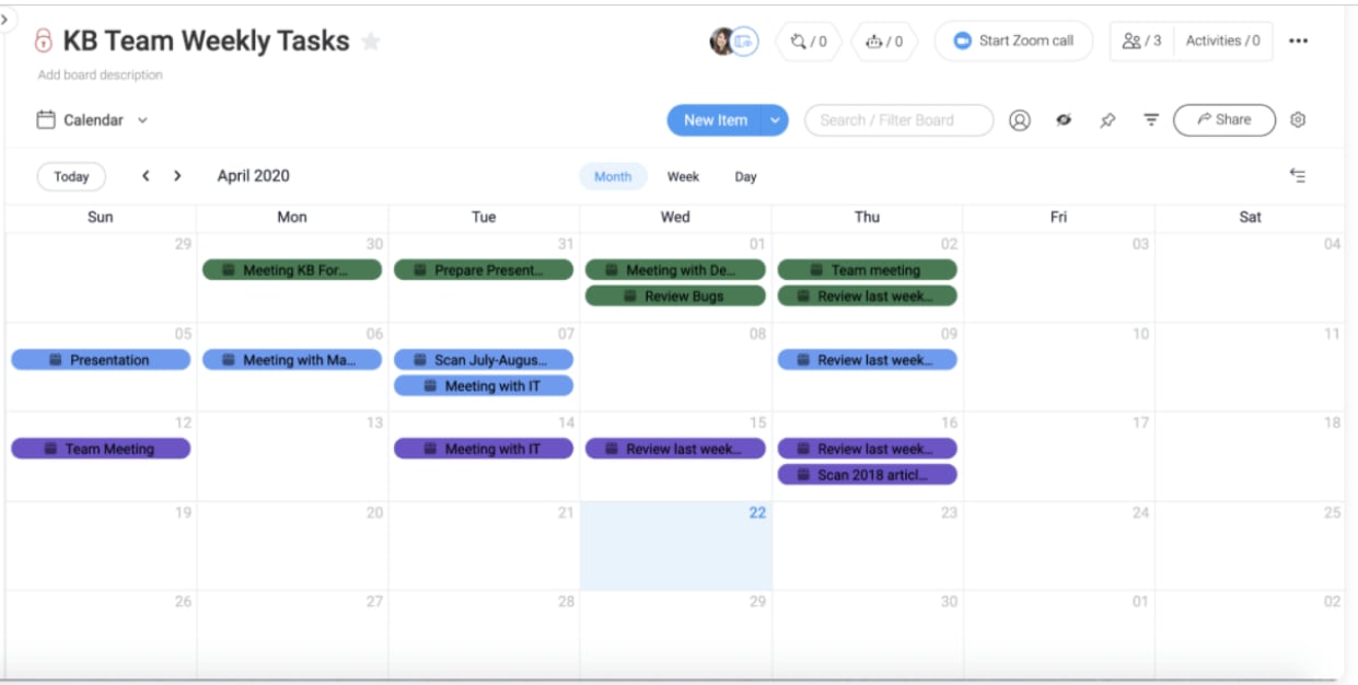 2023 Google Docs Calendar Free Template For Easy Planning 