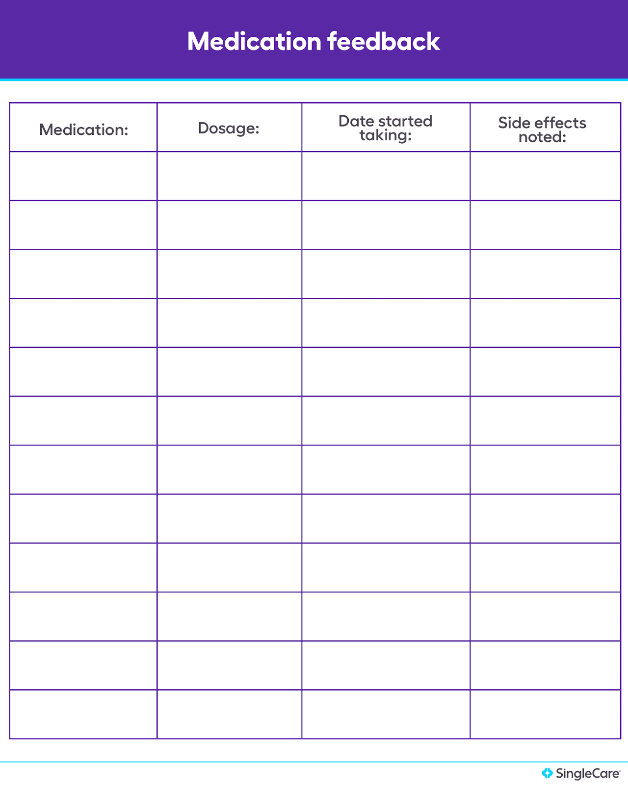 Helpful Medicine Chart Template For Tracking Your Meds Monday Com Blog