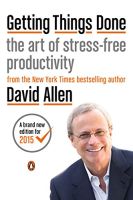 Productivity books: Getting Things Done - Art of Stress-Free Productivity bookcover