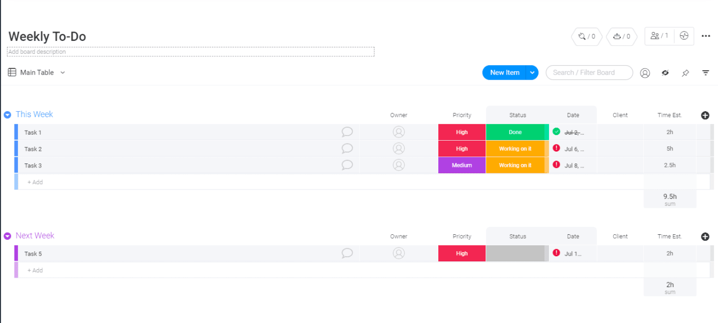 microsoft to do list office template