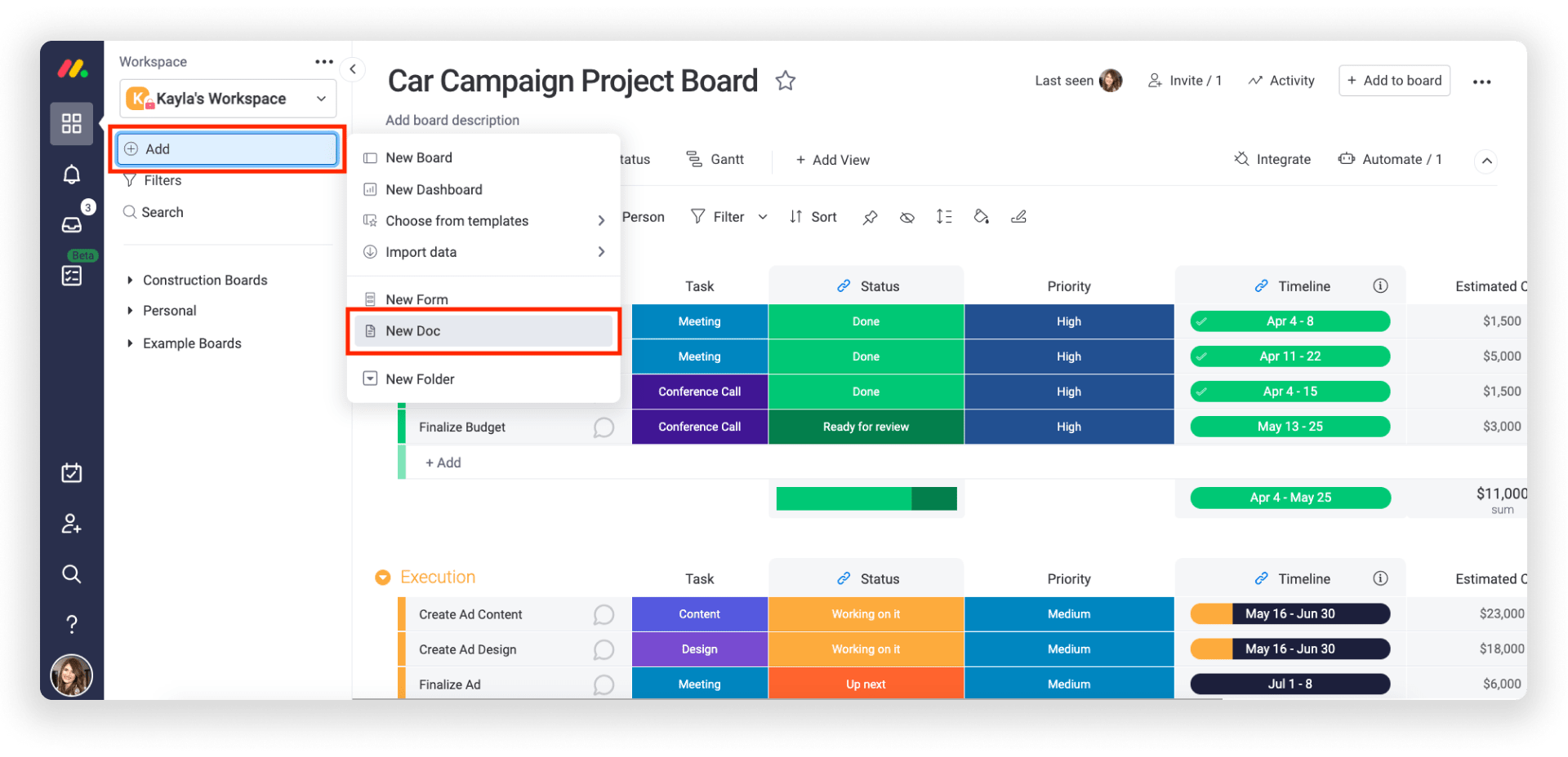 Using Docs to elevate your project management.