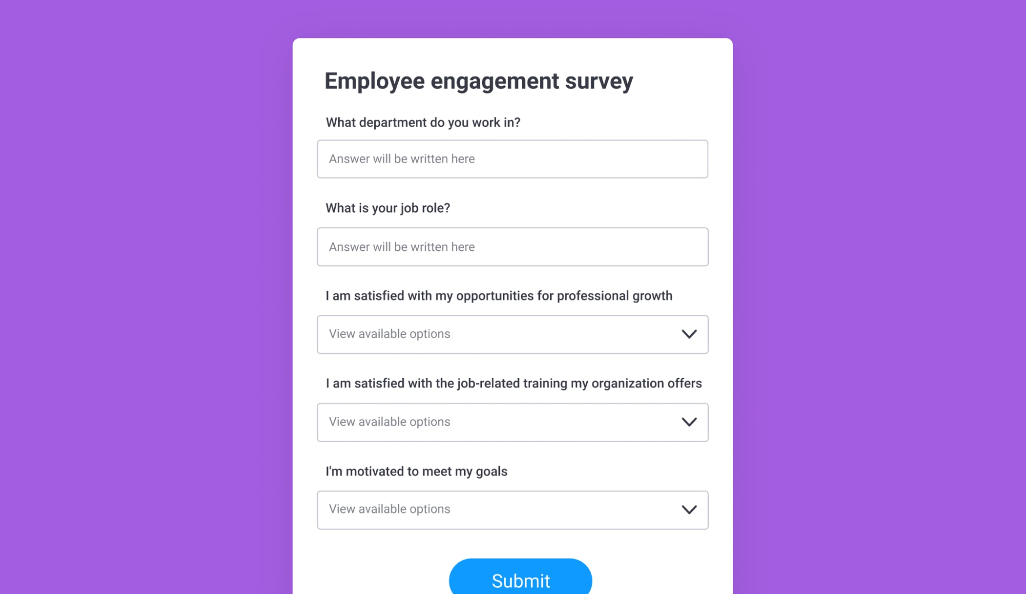 monday.com's employee engagement survey