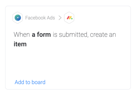 when a form is submitted, create an item