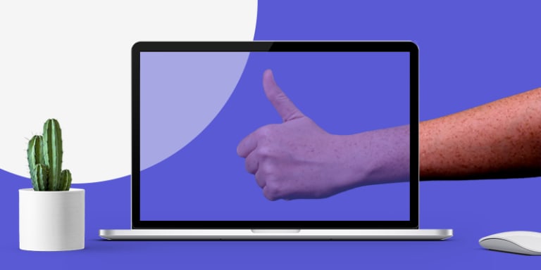 transparency image of hand behind an opaque sceren