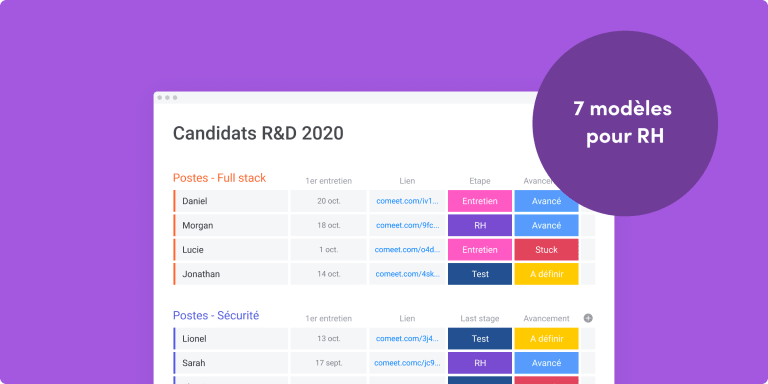 tableau rh sur monday.com