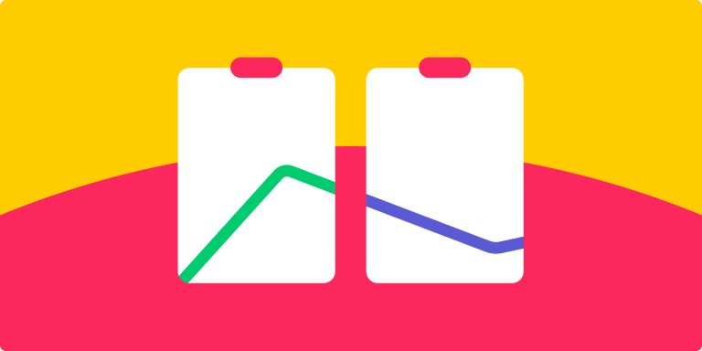 illustration of 2 charts