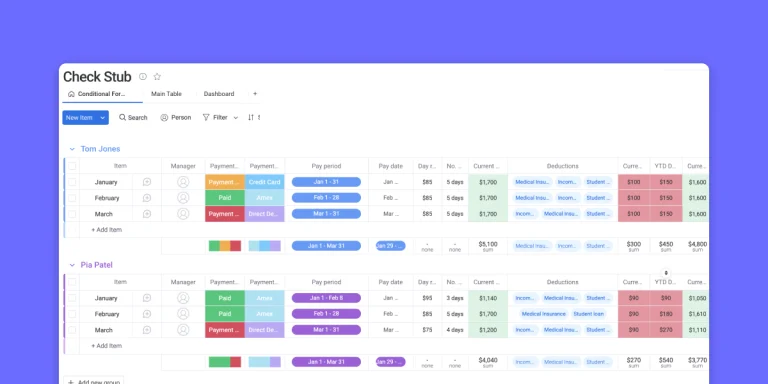 The ultimate check stub template for payroll