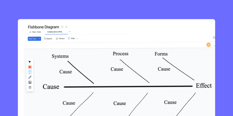 Fishbone Diagram Template for Fast Root Cause Analysis