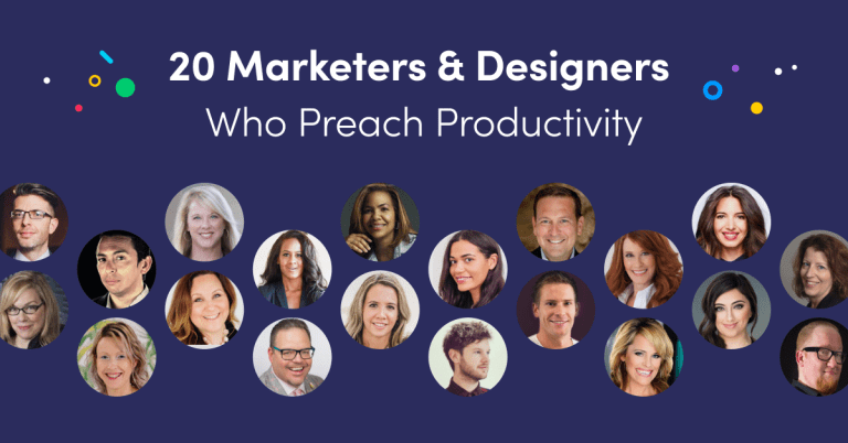 Marketers and Designers Who Preach Productivity