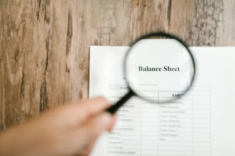 Understand company finances with a sales in balance sheet