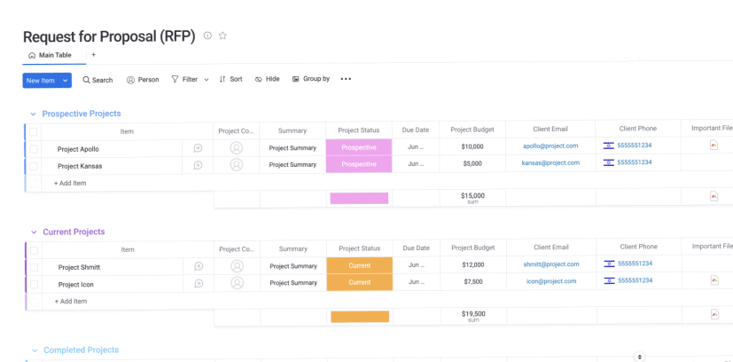 A Free RFP Template For Successful Bids