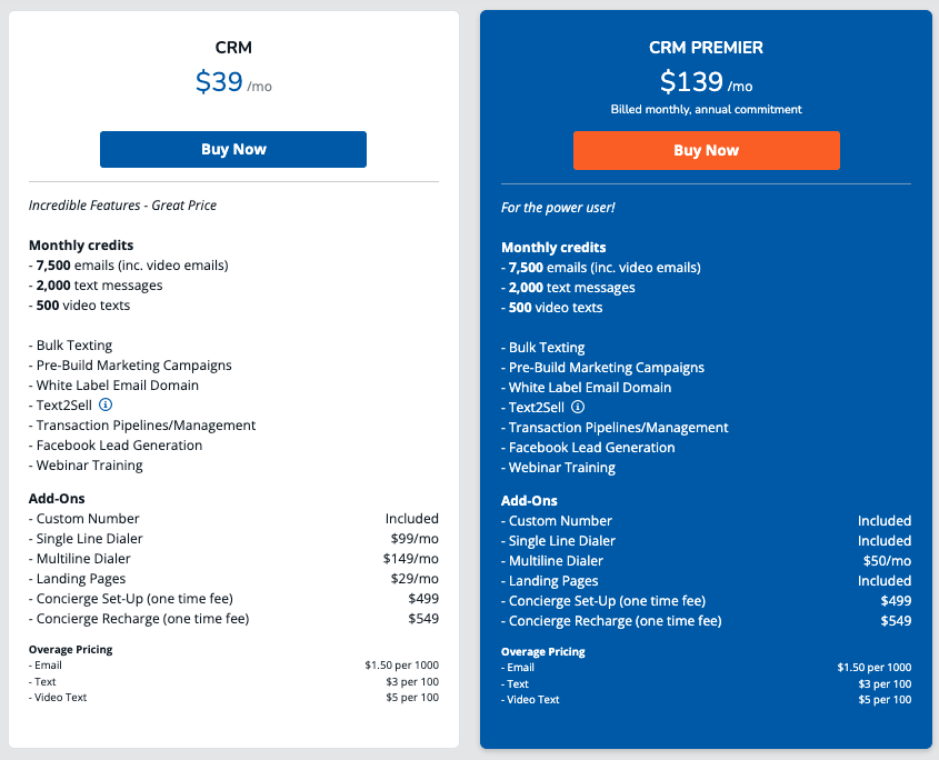 LionDesk pricing breakdown