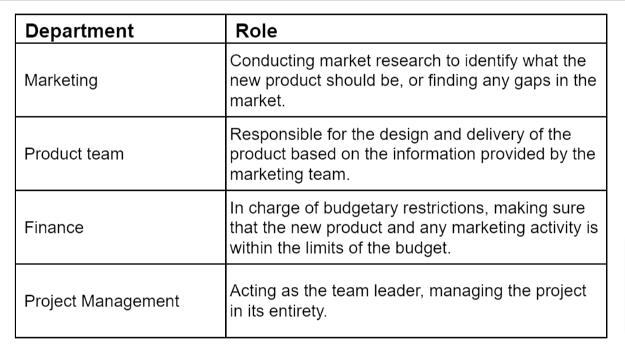 Cross Functional diverse team