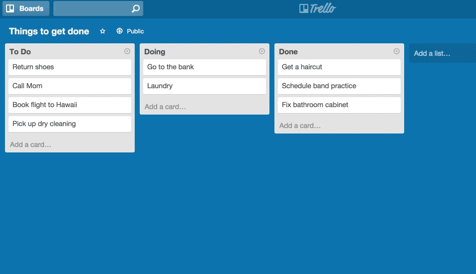 project jojo trello