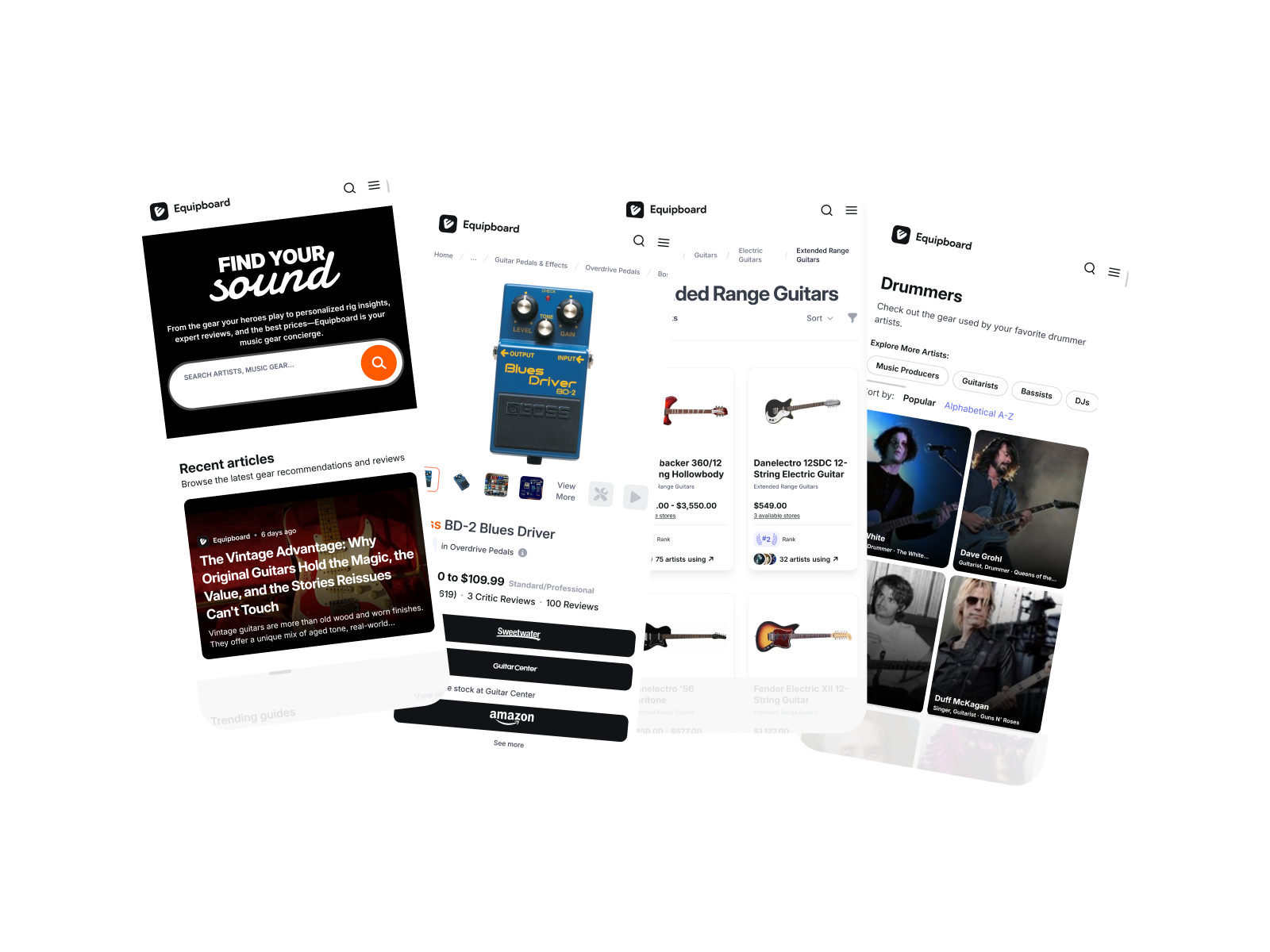 Equipboard — Gear & Community Platform project image