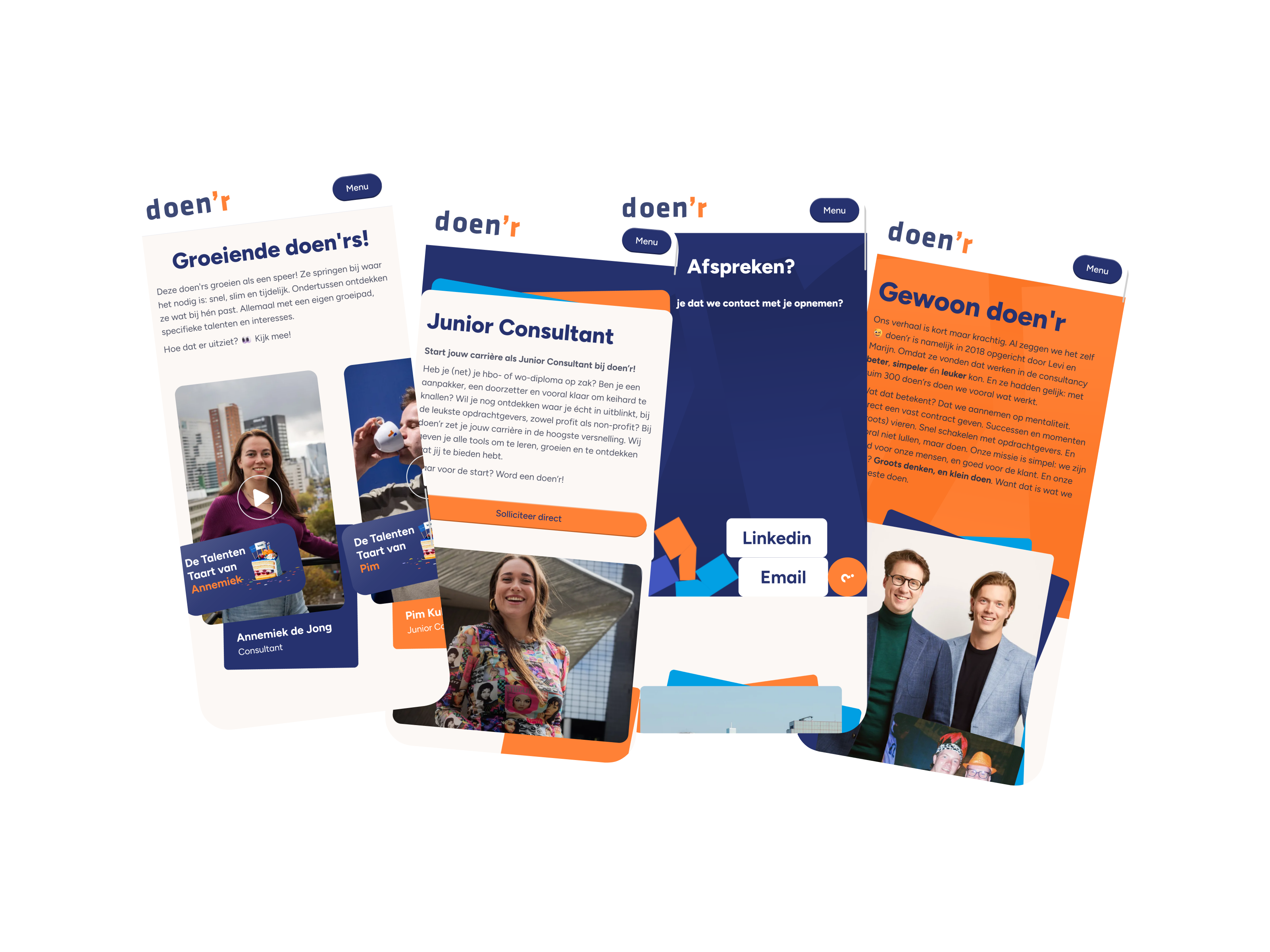 Doen-R.nl — Consultancy Website project image