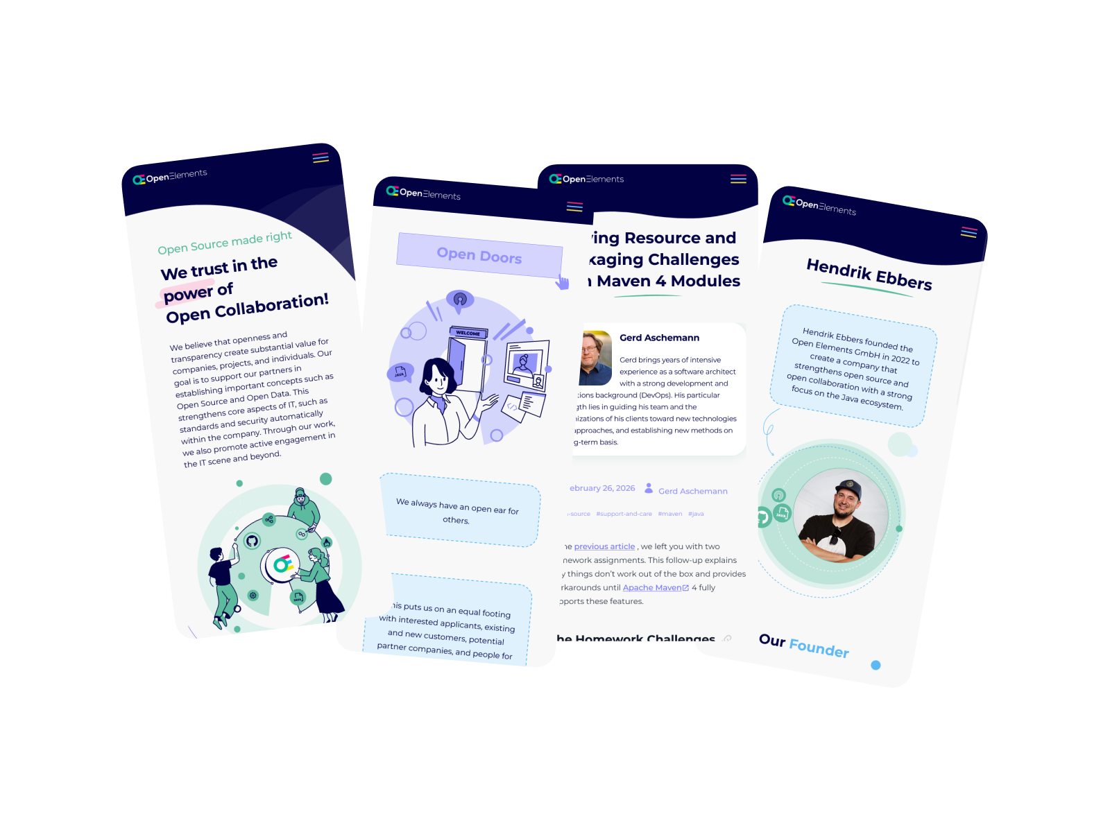 Open Elements — Open Source Community Site project image