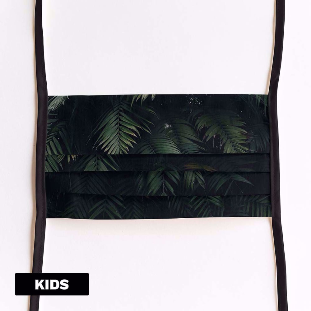 Mondmasker Kids Jungle met linten