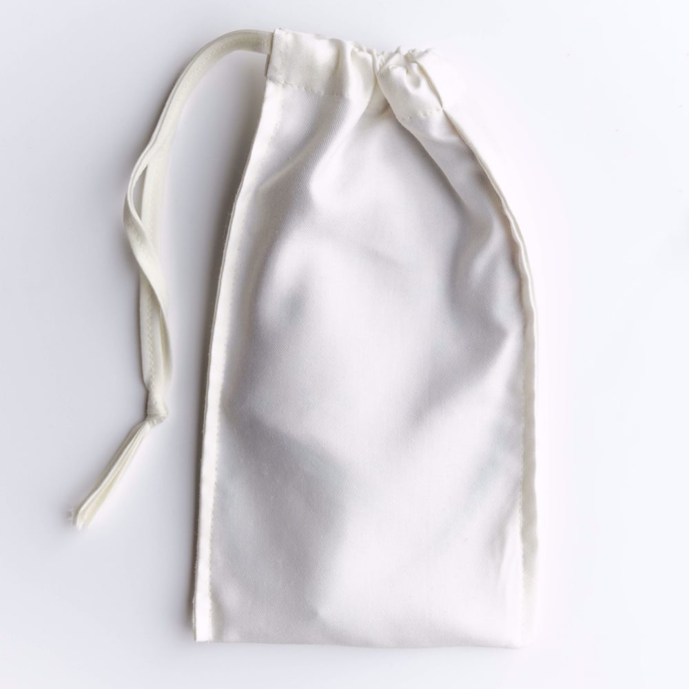Mondmasker zakje wit