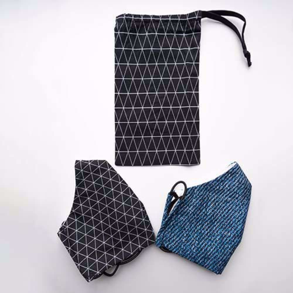 Zakje Black Rectangles + Duo Black Rectangles & Jeans
