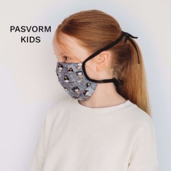 Mondmasker Kids pasvorm zijkant