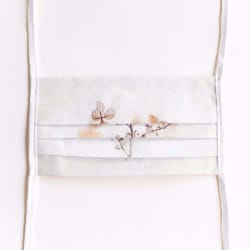 Mondmasker Dried flowers met linten