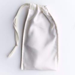 Mondmasker zakje wit