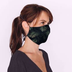 Mondmasker Duo Jungle met elastiek en stopper voor Volwassen