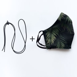 Mondmasker Duo Jungle met elastiek en stopper voor Volwassen