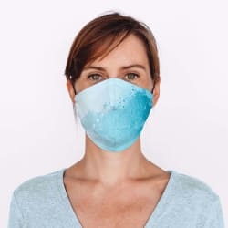 Mondmasker Duo 3x: Sky, Blue Wave, Cyan