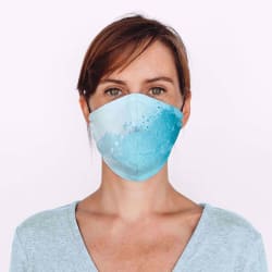 Mondmasker Duo 3x: Sky, Blue Wave, Cyan
