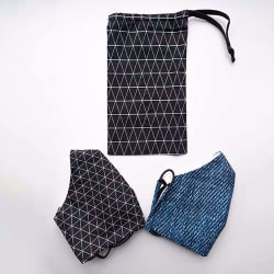 Zakje Black Rectangles + Duo Black Rectangles & Jeans