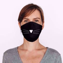 Zakje Black Rectangles + Duo Miauw