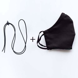 Zakje Black Rectangles + Duo Miauw en Duo Zwart