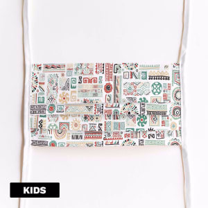 Mondmasker Kids Etnic met linten Mondmasker Kids Etnic met linten