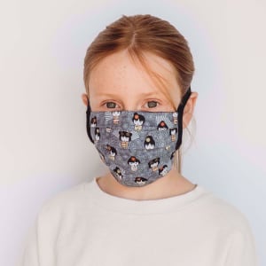 Mondmasker Kimono met Linten voor Kinderen Mondmasker Kimono met Linten voor Kinderen