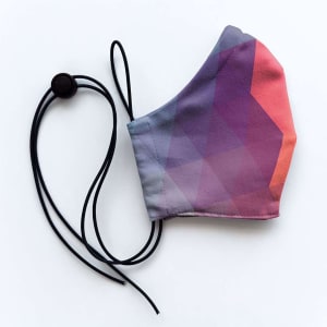 Mondmasker Cup Color block met elastiek en stopper voor Volwassen Mondmasker Cup Color block met elastiek en stopper voor Volwassen