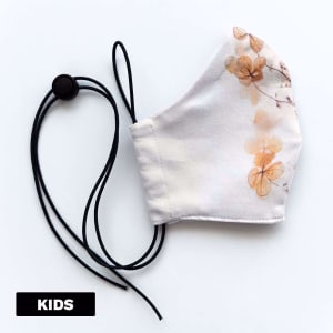 Mondmasker Cup Kids Dried flowers met elastiek en stopper voor kinderen Mondmasker Cup Kids Dried flowers met elastiek en stopper voor kinderen
