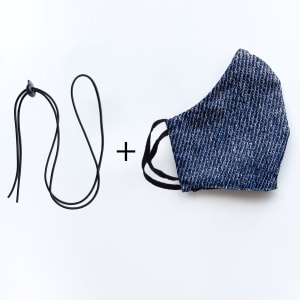 Mondmasker Duo Jeans met elastiek en stopper voor Volwassen Mondmasker Duo Jeans met elastiek en stopper voor Volwassen