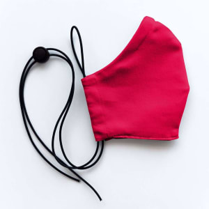 Mondmasker Cup Crazy Red met elastiek en stopper voor Volwassen Mondmasker Cup Crazy Red met elastiek en stopper voor Volwassen